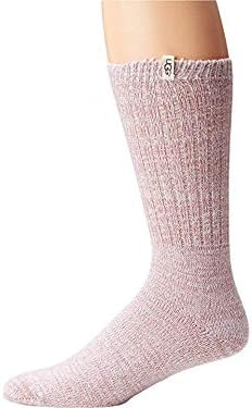 UGG Women's Rib Knit Slouchy Crew Socks Dusk