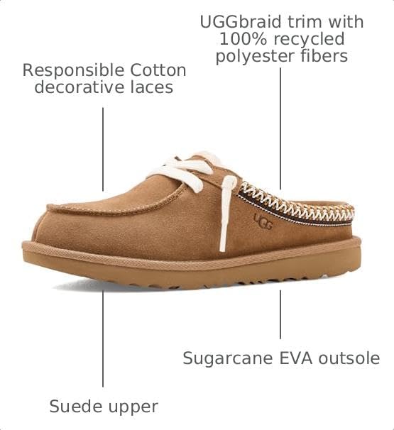 UGG Kids' Tasman Mule Chestnut